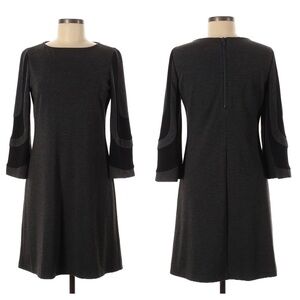 Muse for Boston Proper Size 6 Dark Grey/Black Dress